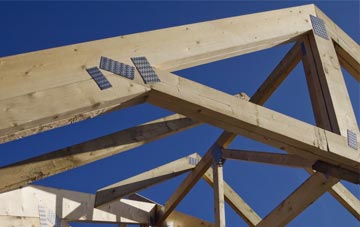 Lower Dinchope roof trusses for new builds and additions